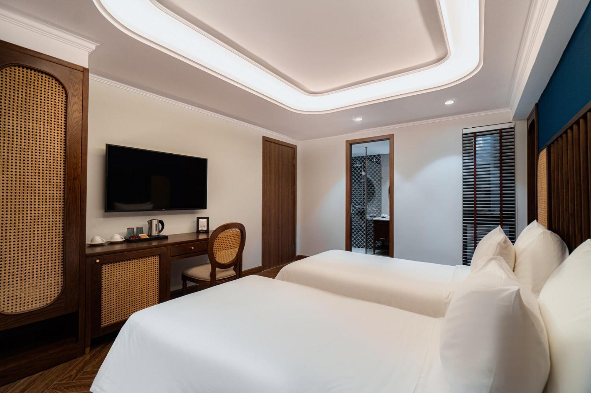 La Siesta Classic Hang Thung Hanoi Esterno foto Deluxe Room