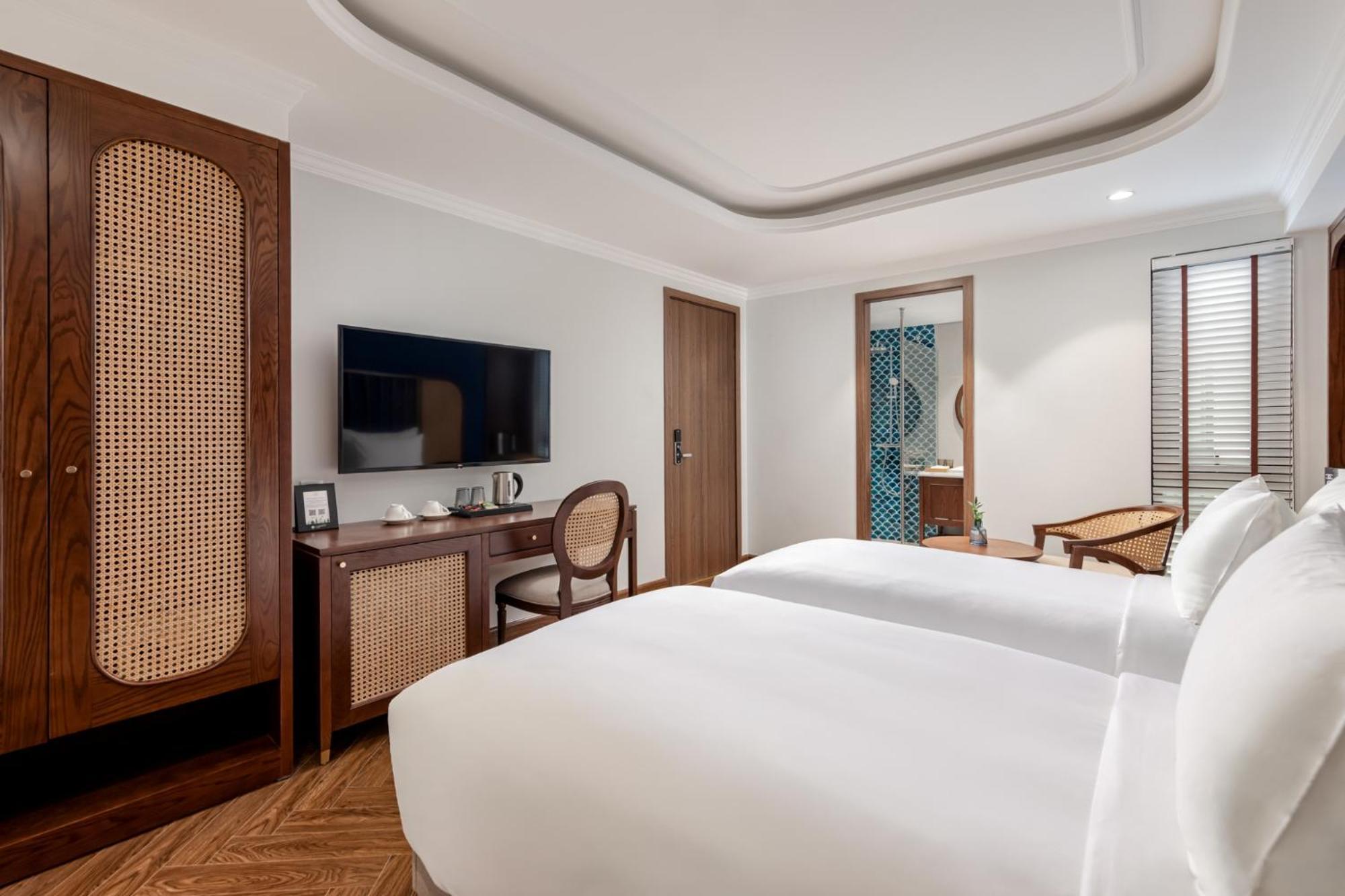 La Siesta Classic Hang Thung Hanoi Esterno foto Deluxe Room