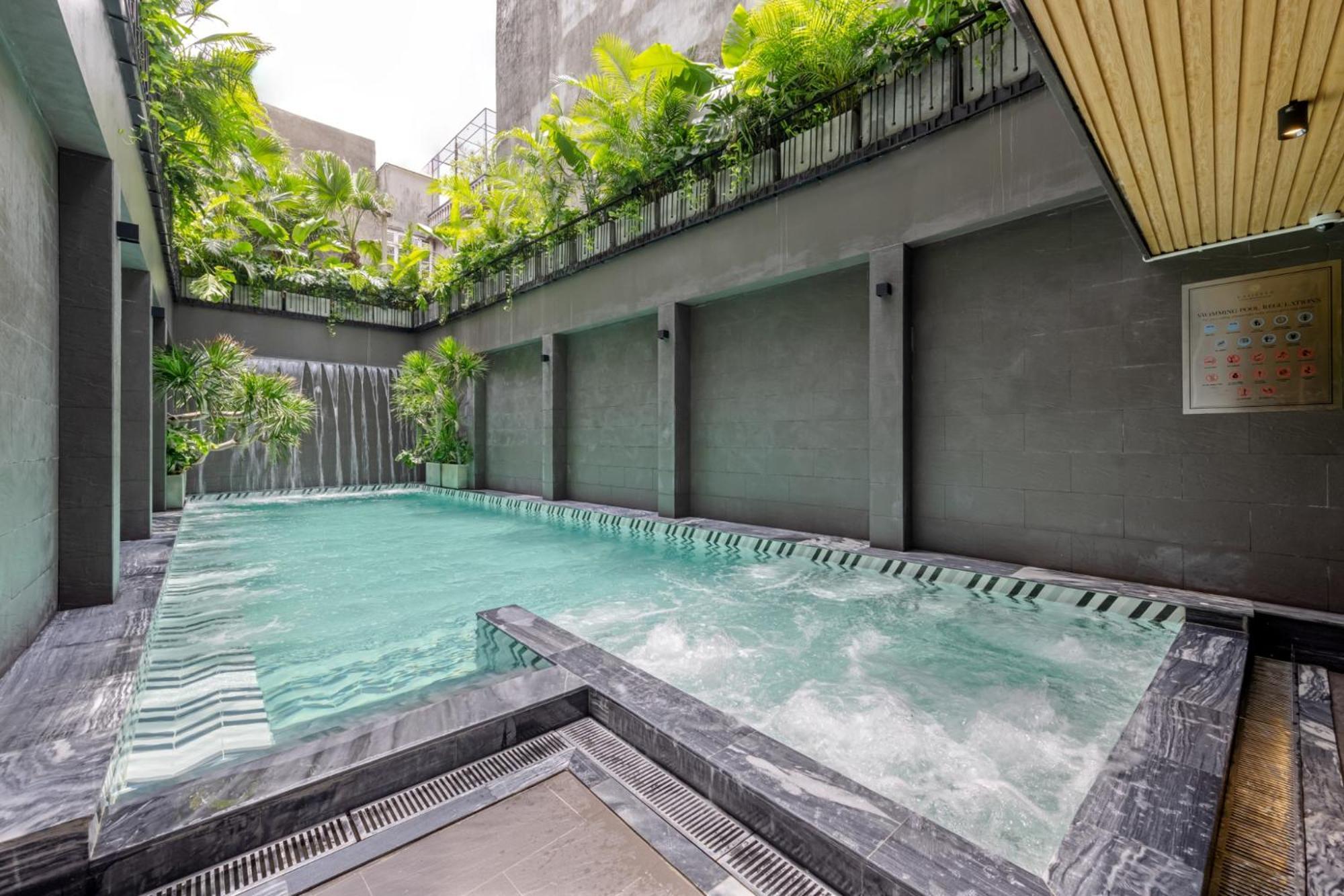 La Siesta Classic Hang Thung Hanoi Esterno foto Swimming pool